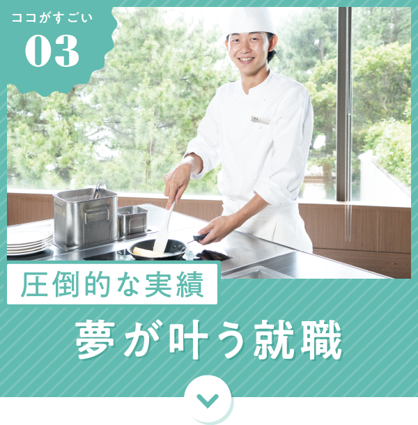 圧倒的な実績 夢が叶う就職