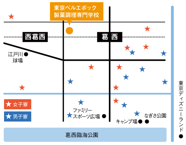 学生寮map