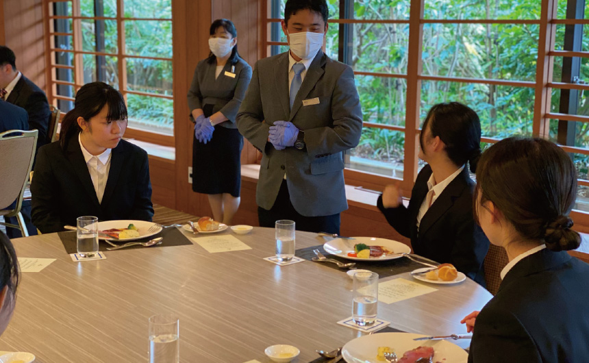 ホテル見学