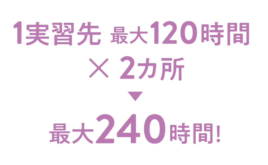 インターンシップ時間
