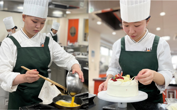 学内コンテスト（製菓＆調理）