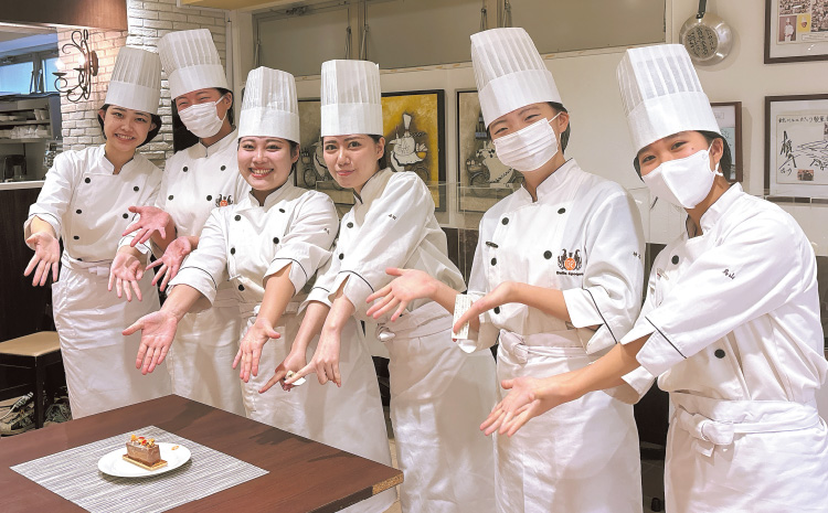 卒業制作の様子