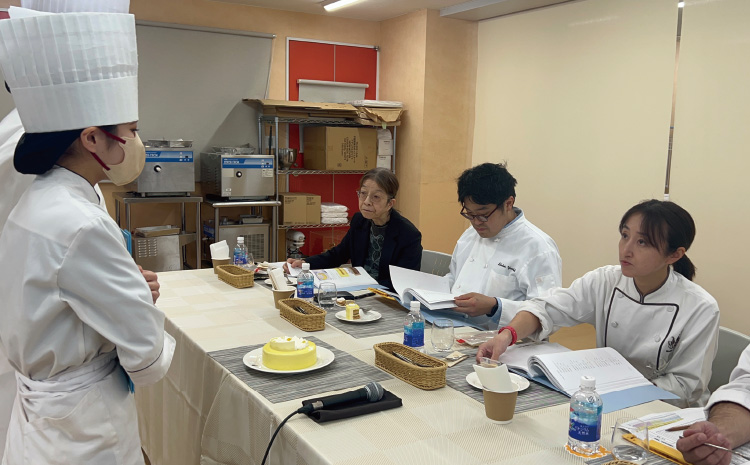 卒業制作の様子