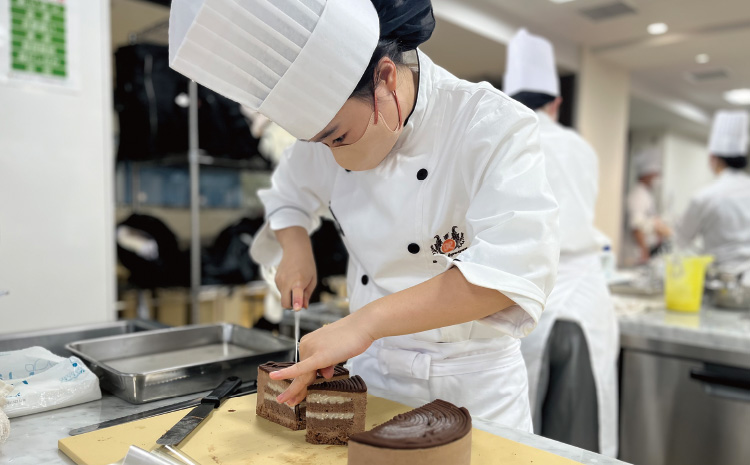 卒業制作の様子