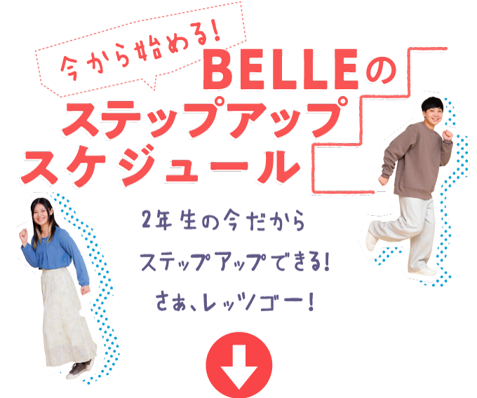 ステップアップスケジュール！