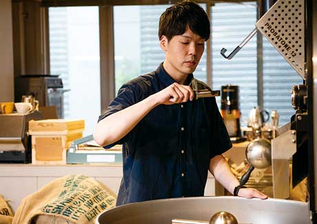 コーヒーロースティング実習