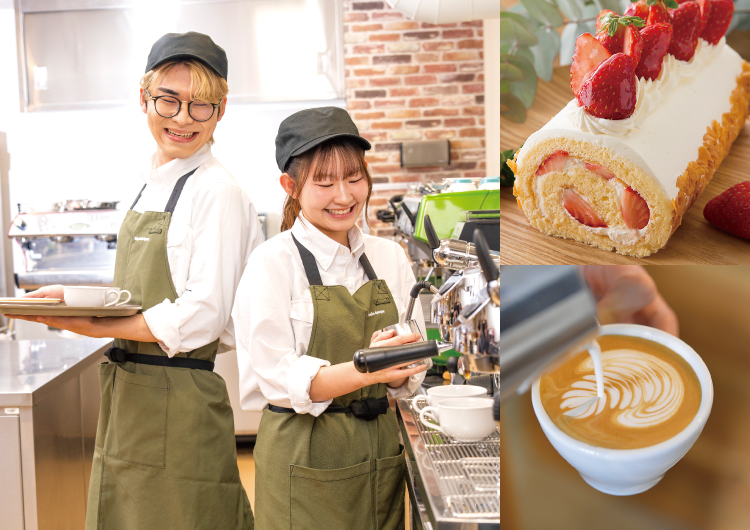 フードビジネス科／カフェ・パン・スイーツ専攻／ショップオーナー専攻